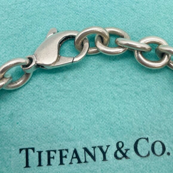 RARE Tiffany & Co Baby Theme Dangle Charm Bracelet Sterling Silver 7.5" - Picture 10 of 13